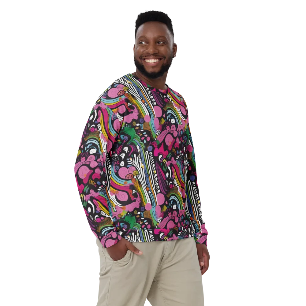 Neon Cabinet on Sweatshirt — Front