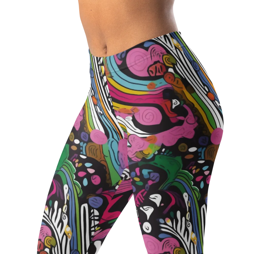 Neon Cabinet on Leggings — Left Front
