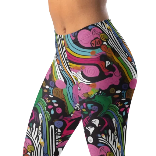 Neon Cabinet on a Leggings