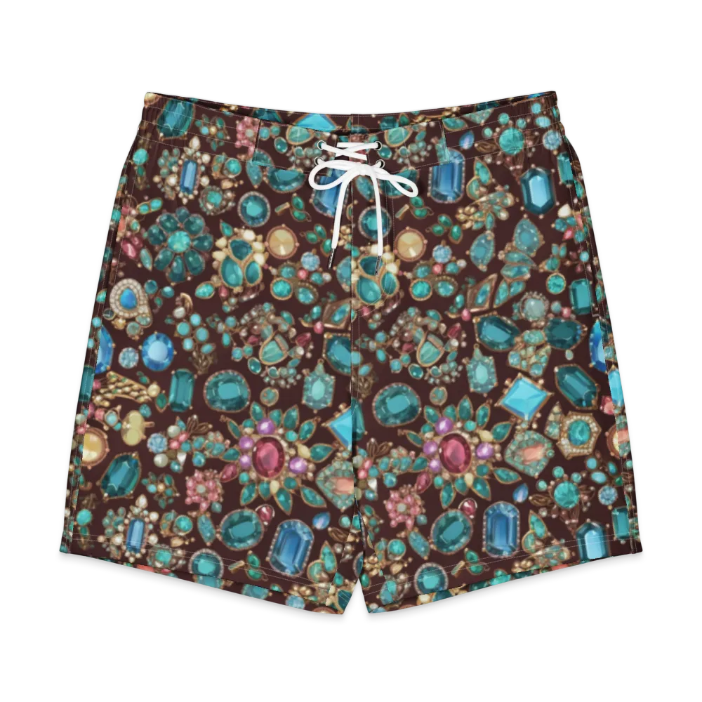Regal Reef on Men's Board Shorts — Front