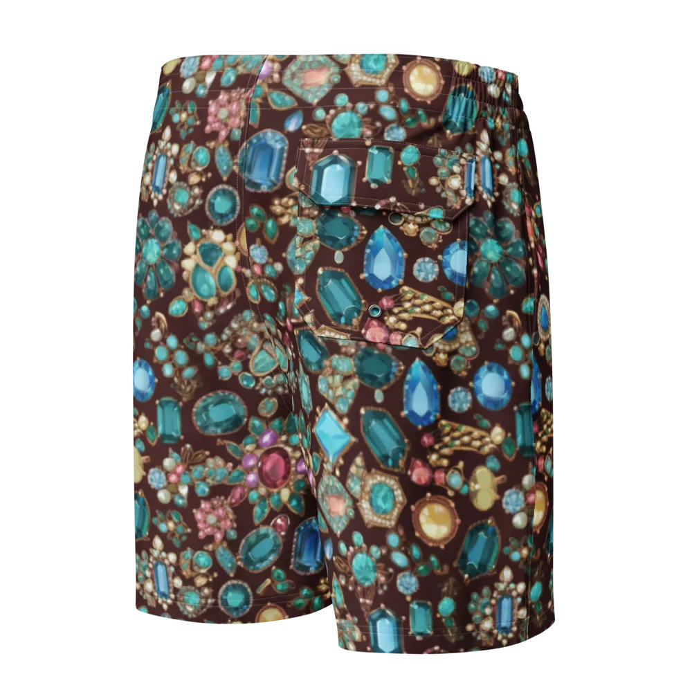 Regal Reef on Men's Board Shorts — Back