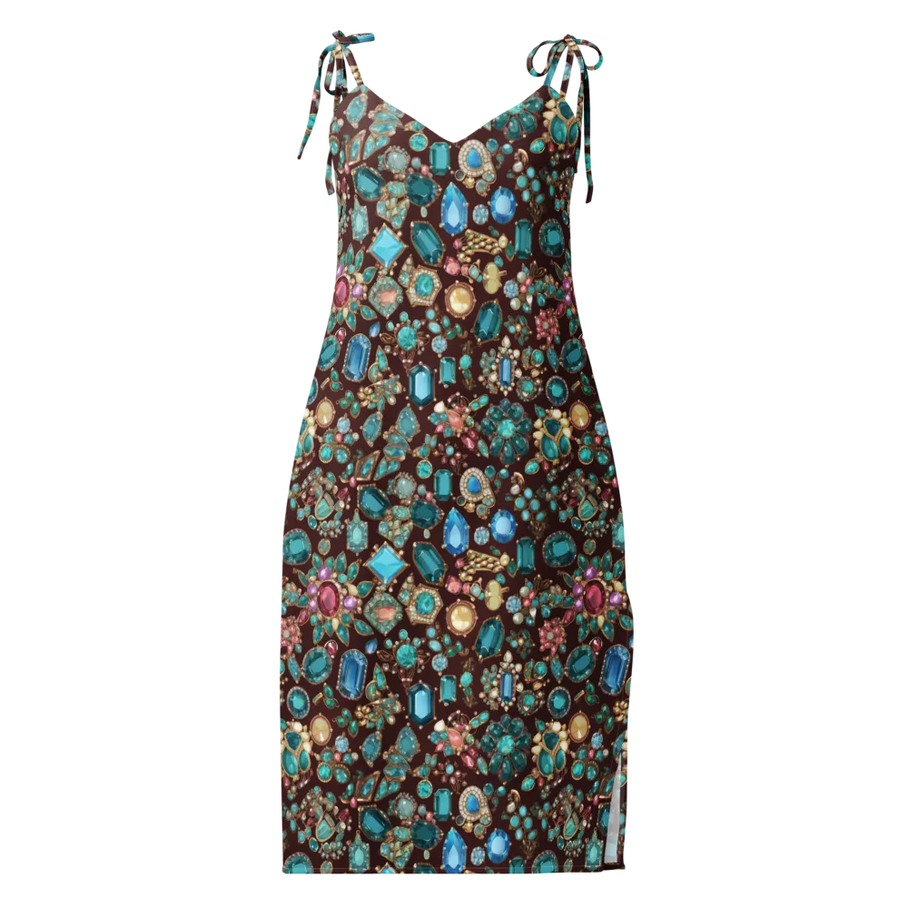 Regal Reef on Slip Dress — Front