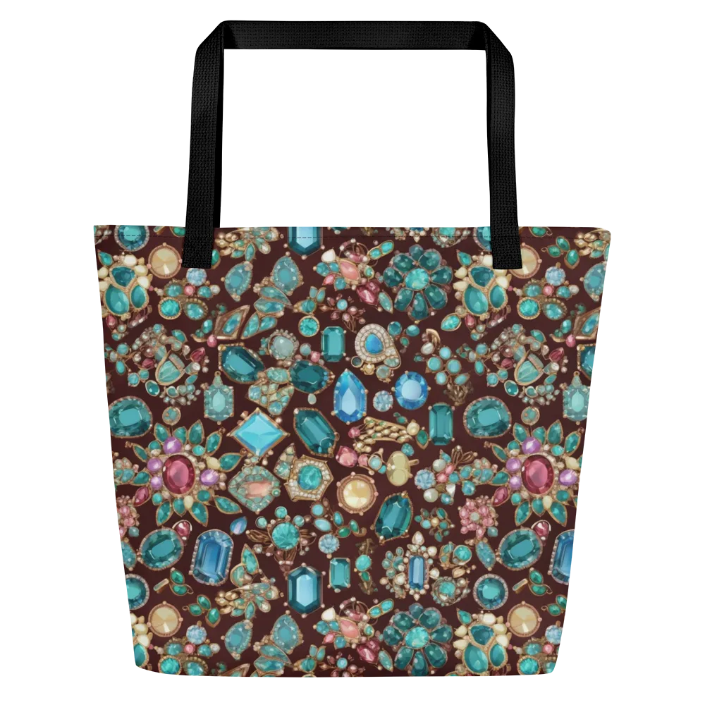 Regal Reef on Large Tote Bag W/ Pocket — Front