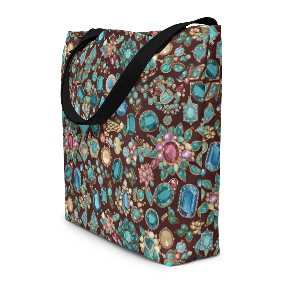 Regal Reef on Large Tote Bag W/ Pocket — Front