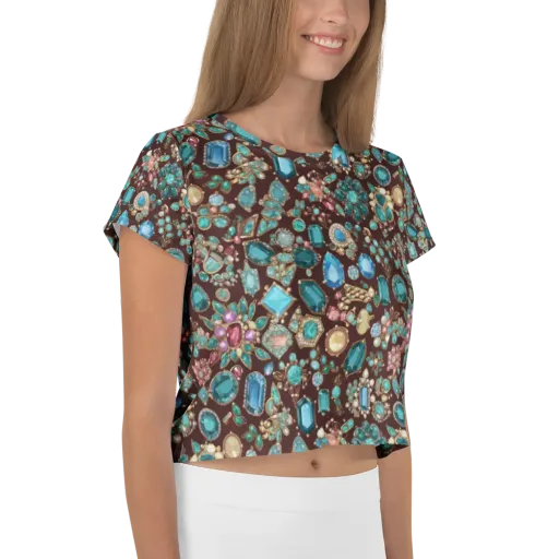 Regal Reef on a Crop Tee