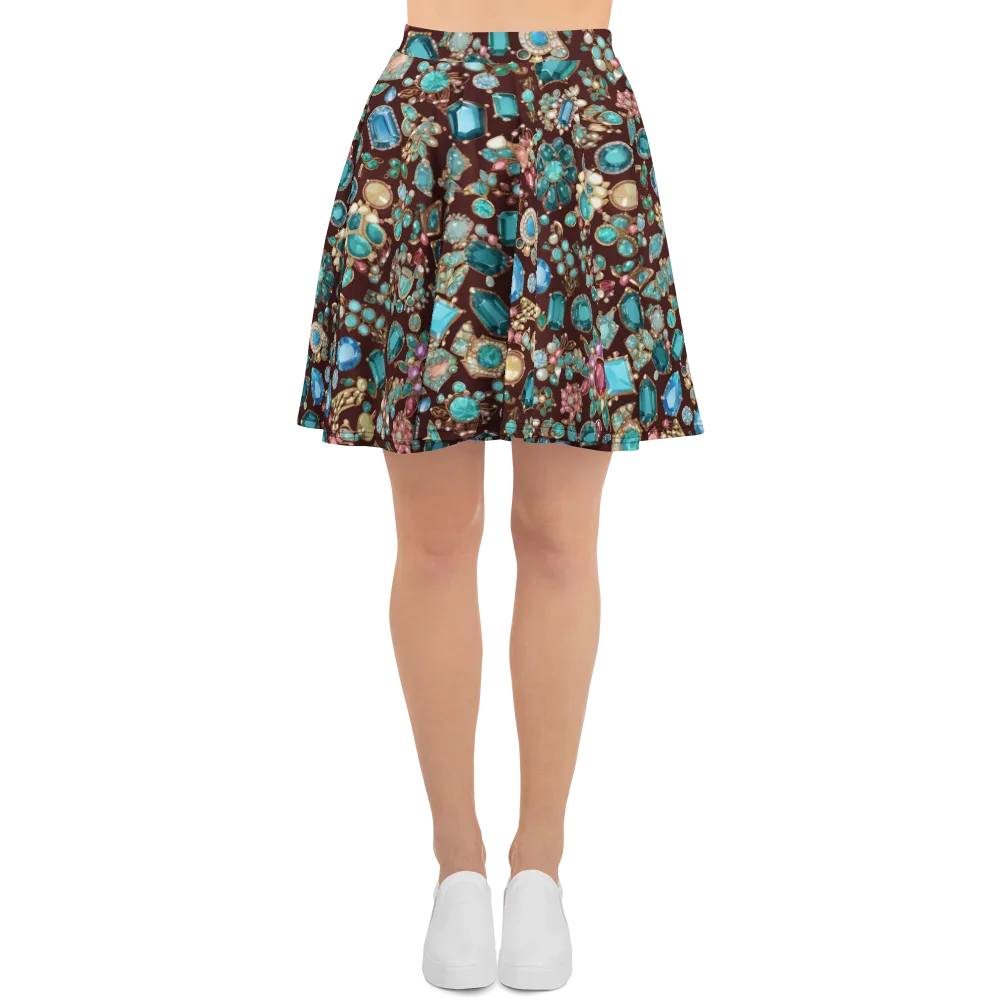 Regal Reef on Skater Skirt — Front