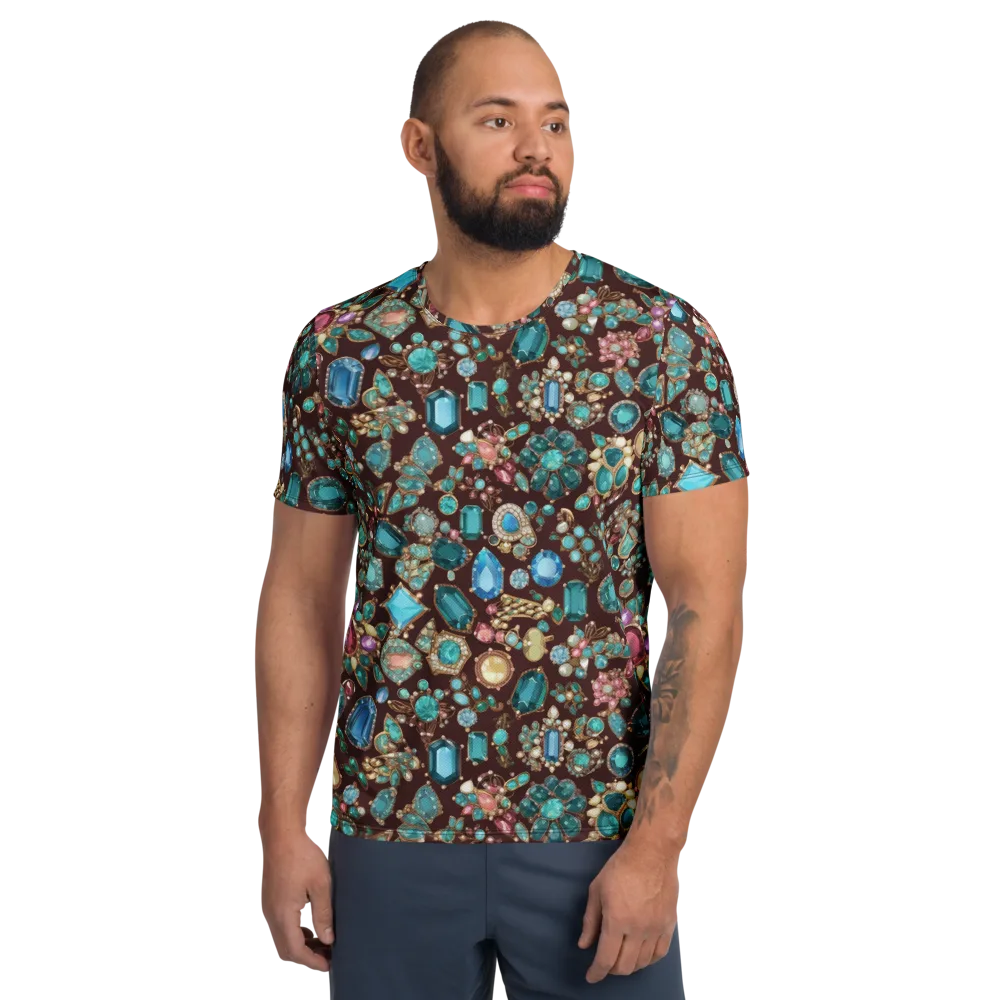 Regal Reef on Men's Athletic T-Shirt — Front