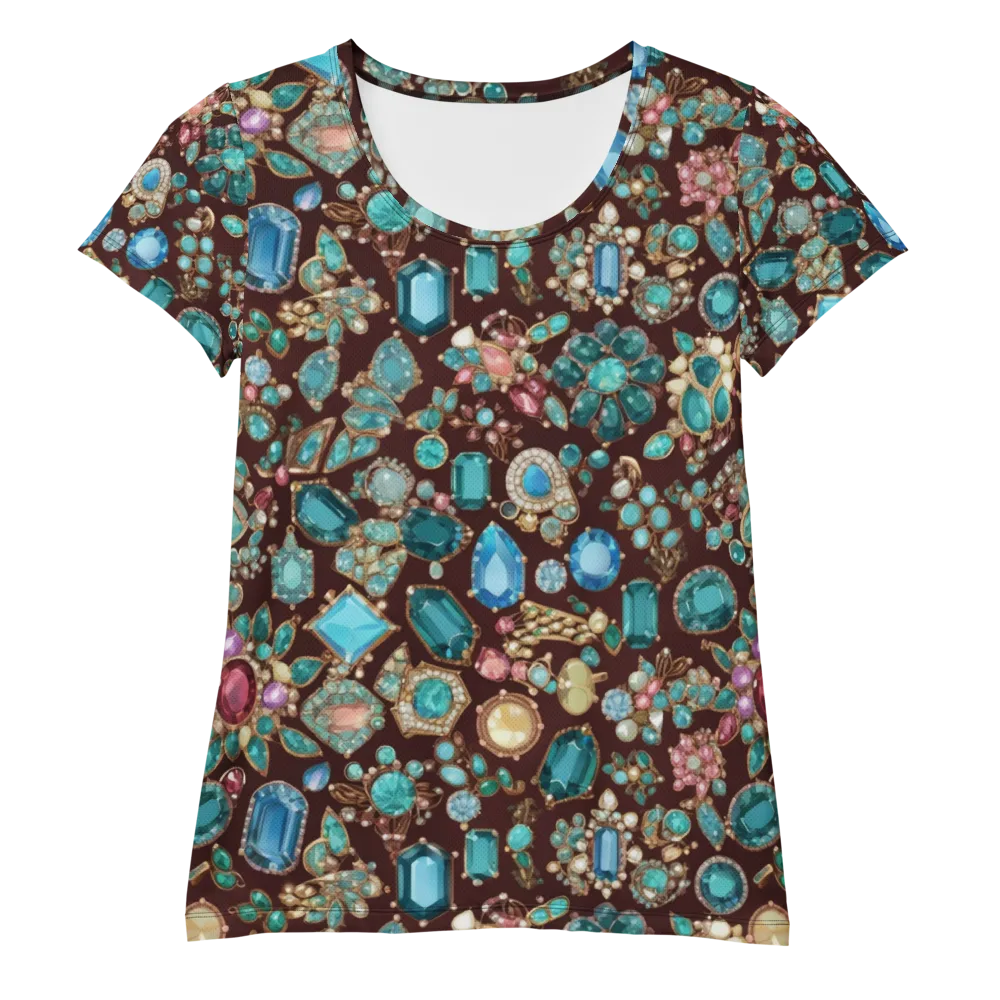 Regal Reef on Women's Athletic T-Shirt — Front