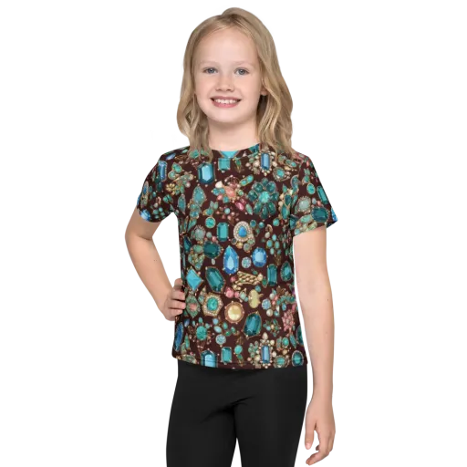 Regal Reef on a Kids Crew Neck T-Shirt