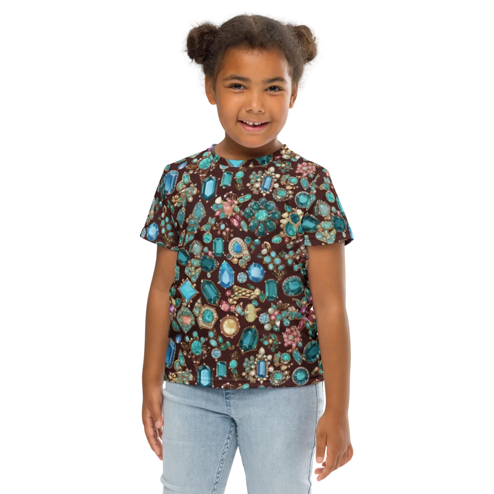 Regal Reef on Kids Crew Neck T-Shirt — Front
