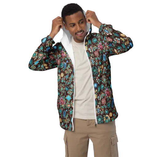 Regal Reef on a Men's Windbreaker