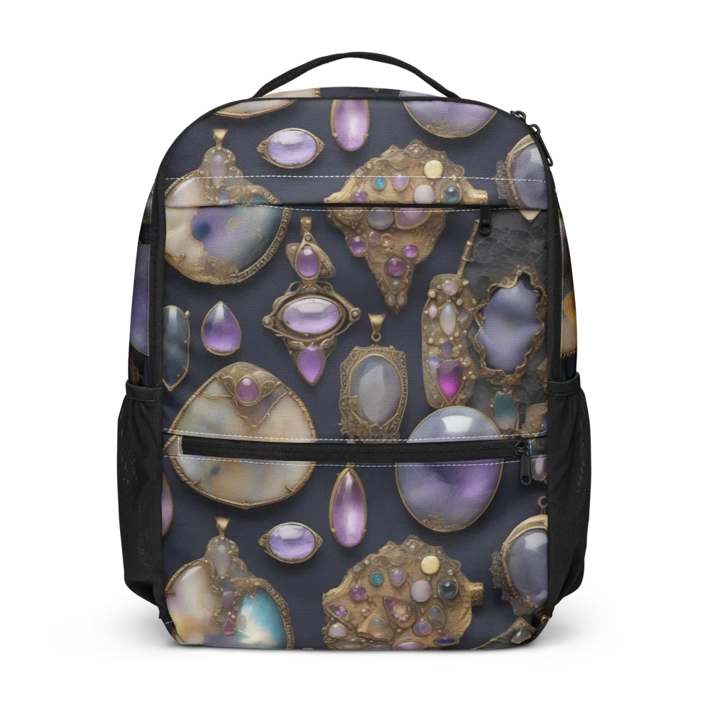 Amethyst Reliquary on Utility Backpack — Front