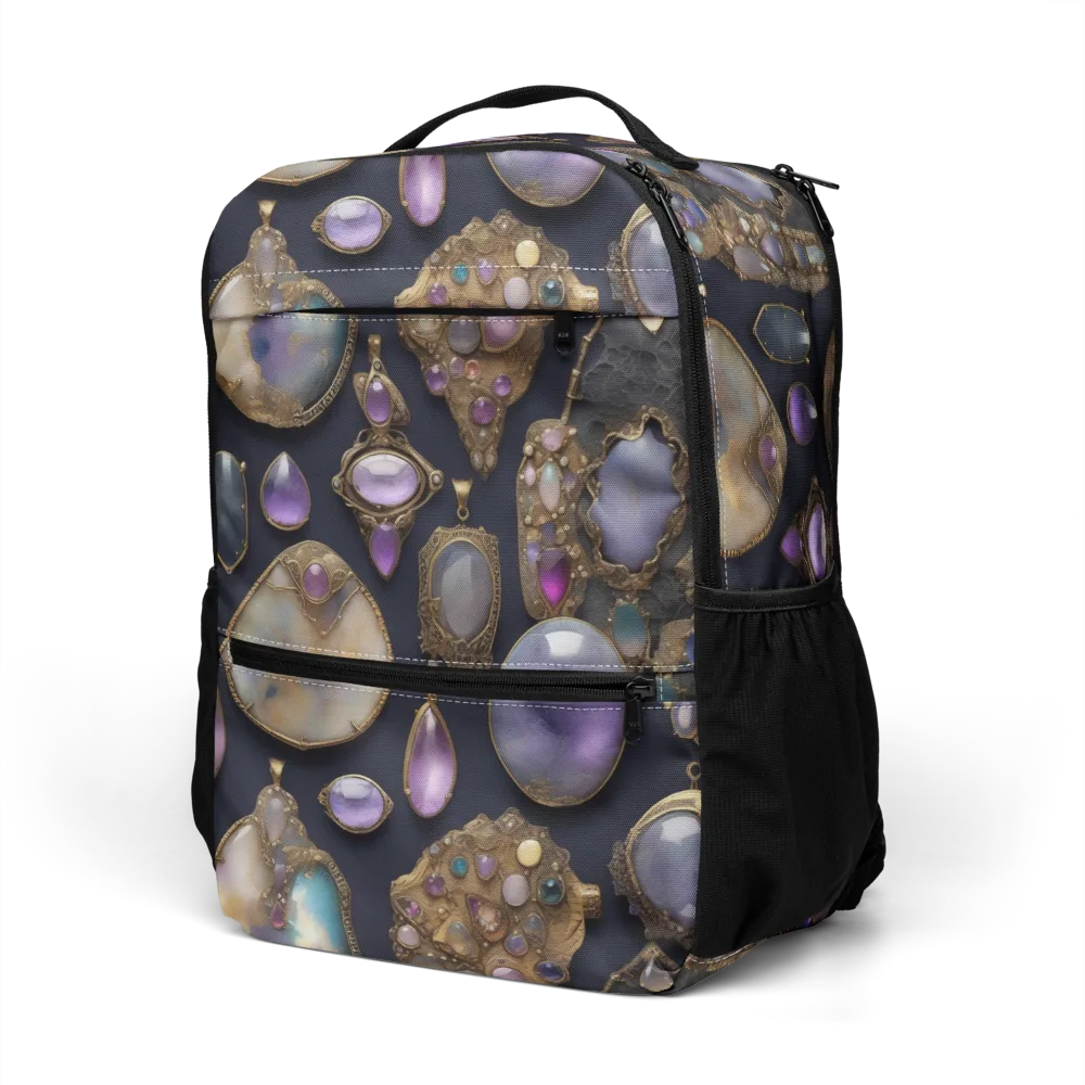 Amethyst Reliquary on Utility Backpack — Left Front