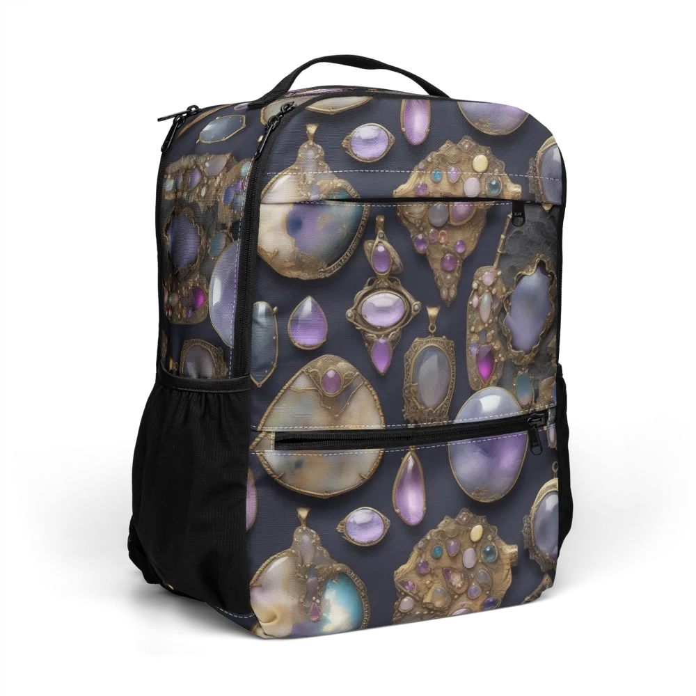 Amethyst Reliquary on Utility Backpack — Right Front