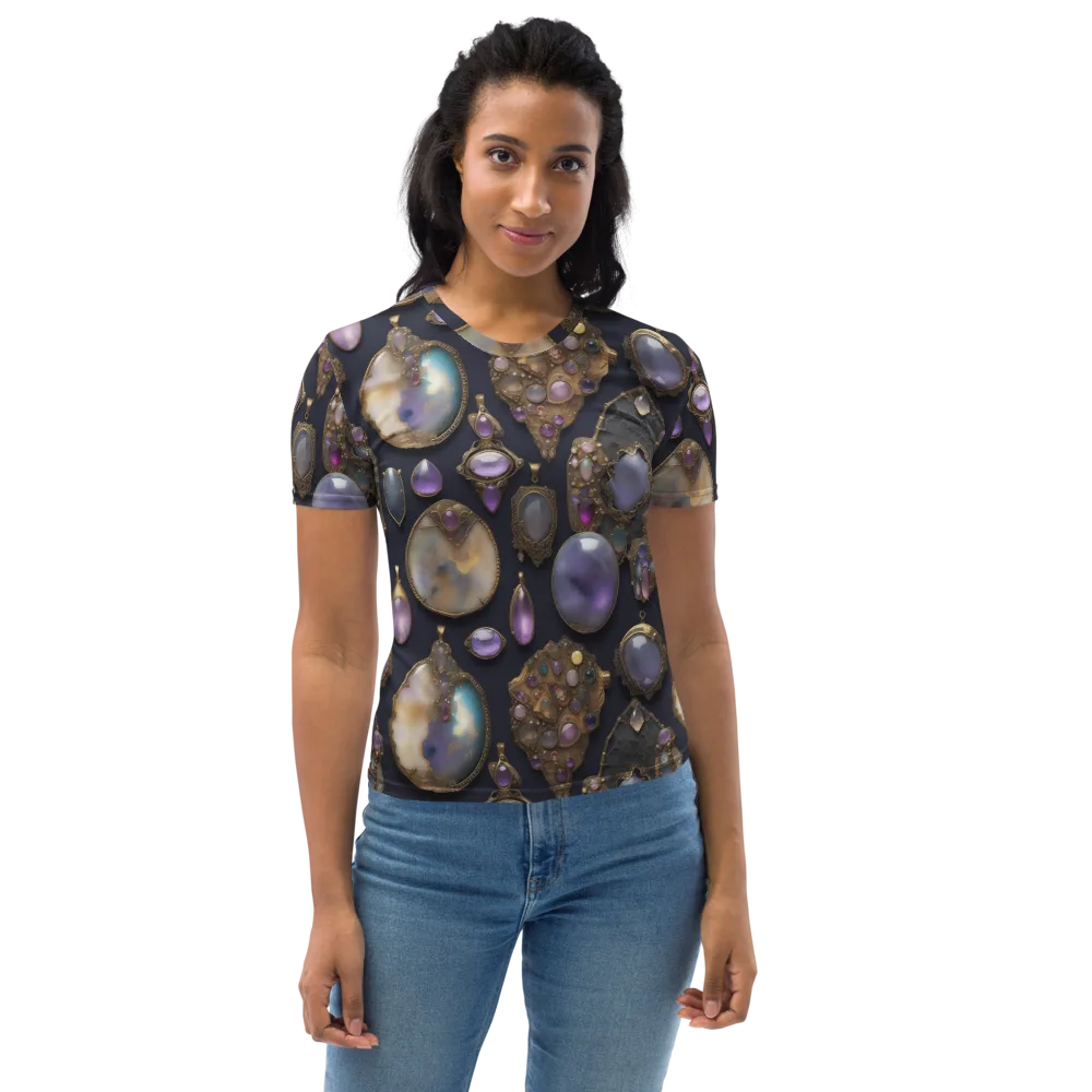 Amethyst Reliquary on Women's Crew Neck T-Shirt — Front
