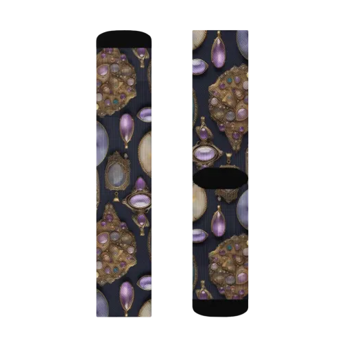 Amethyst Reliquary on a Socks