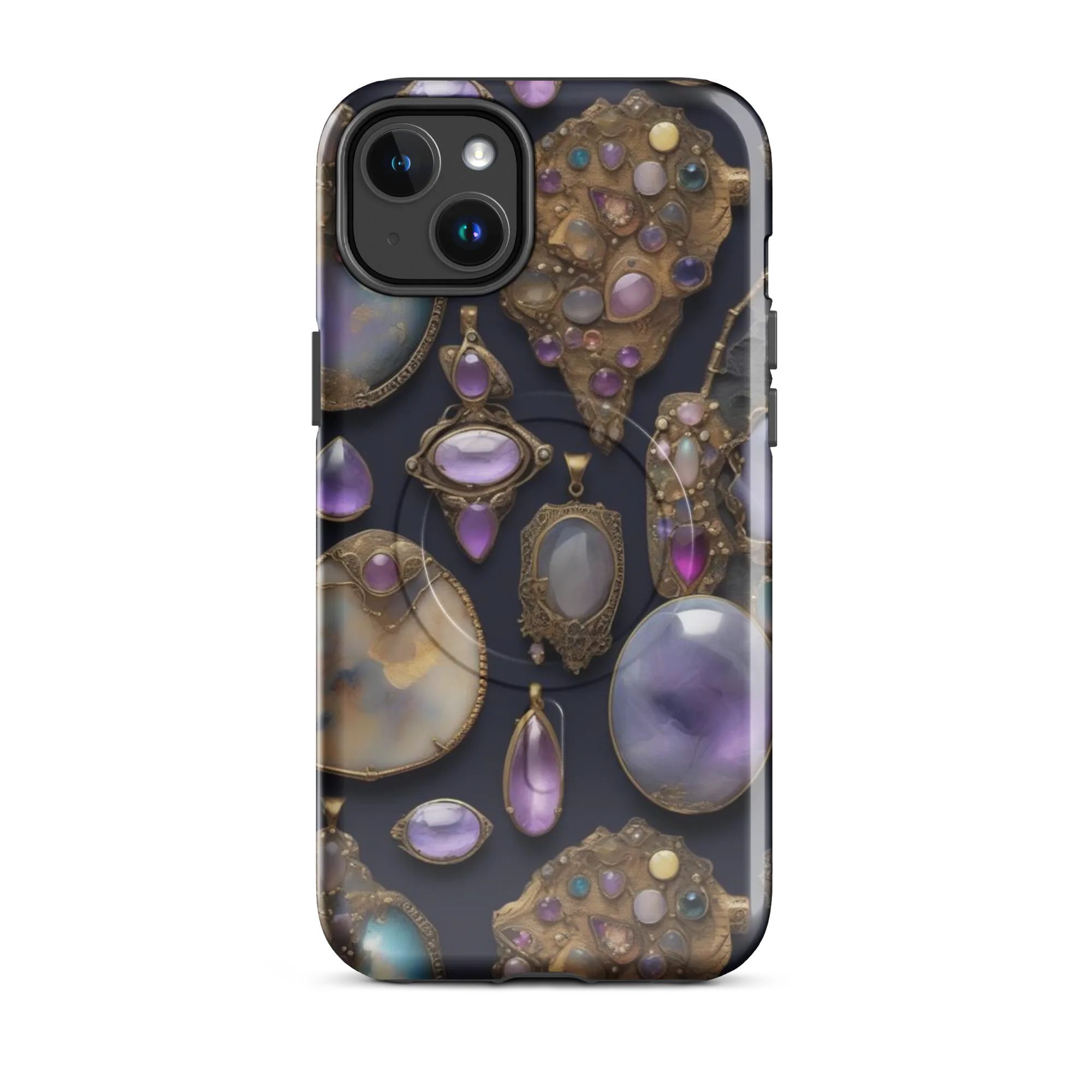 Amethyst Reliquary on MagSafe Tough Case for iPhone® — Front