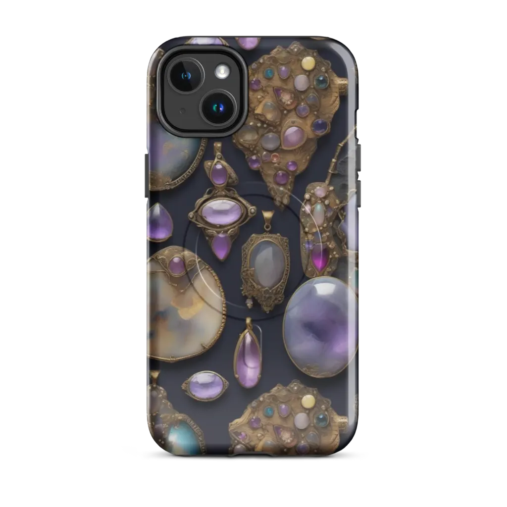 Amethyst Reliquary on MagSafe Tough Case for iPhone® — Front