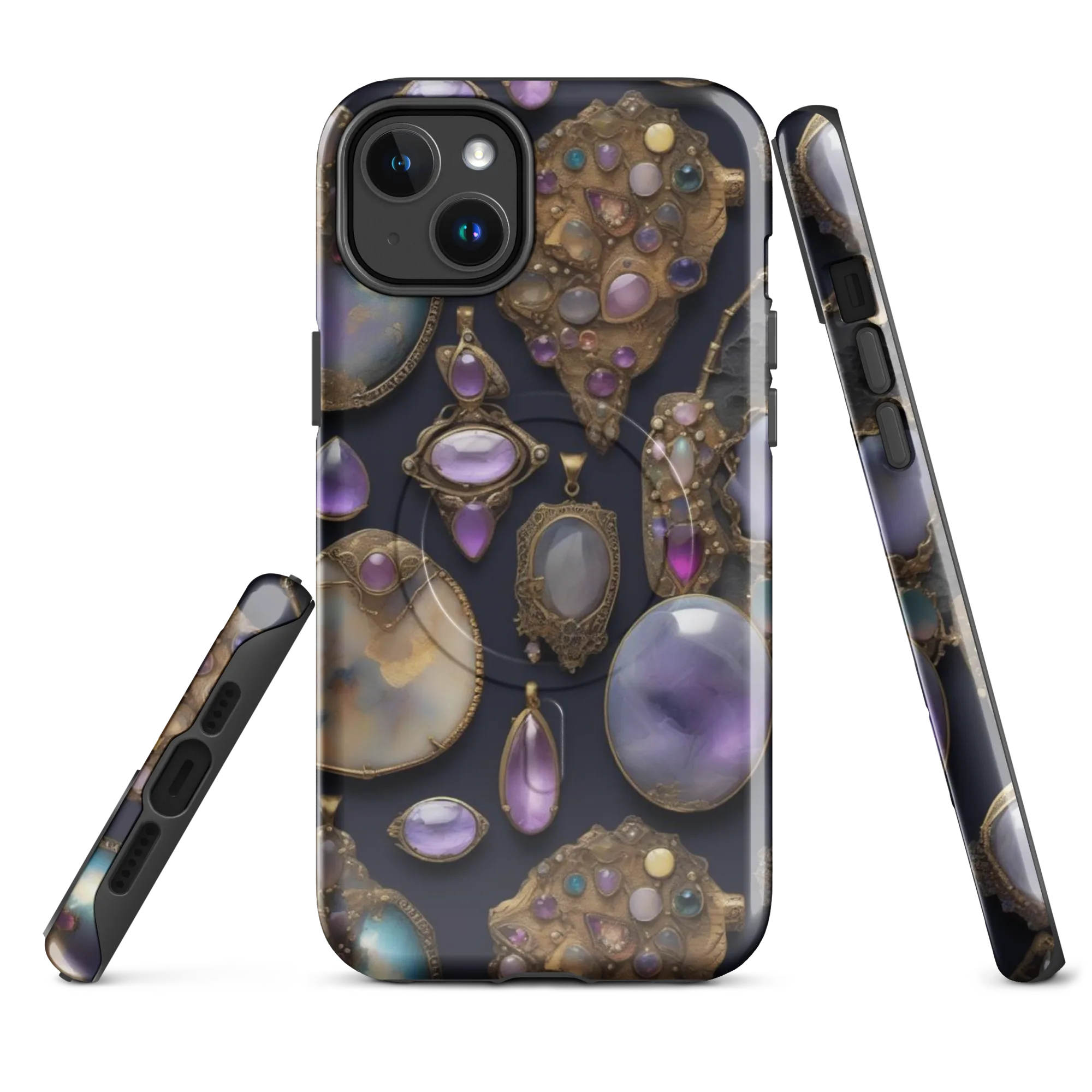 Amethyst Reliquary on MagSafe Tough Case for iPhone® — Front