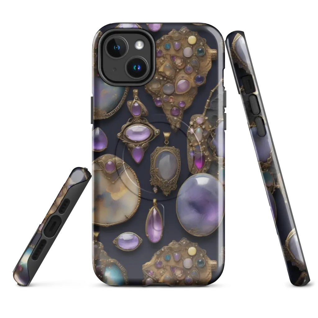 Amethyst Reliquary on MagSafe Tough Case for iPhone® — Front