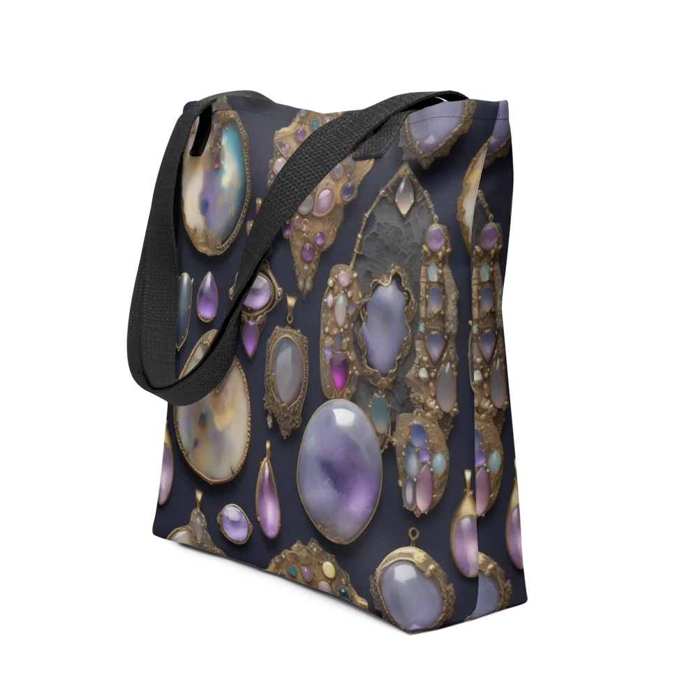 Amethyst Reliquary on Tote Bag — Front