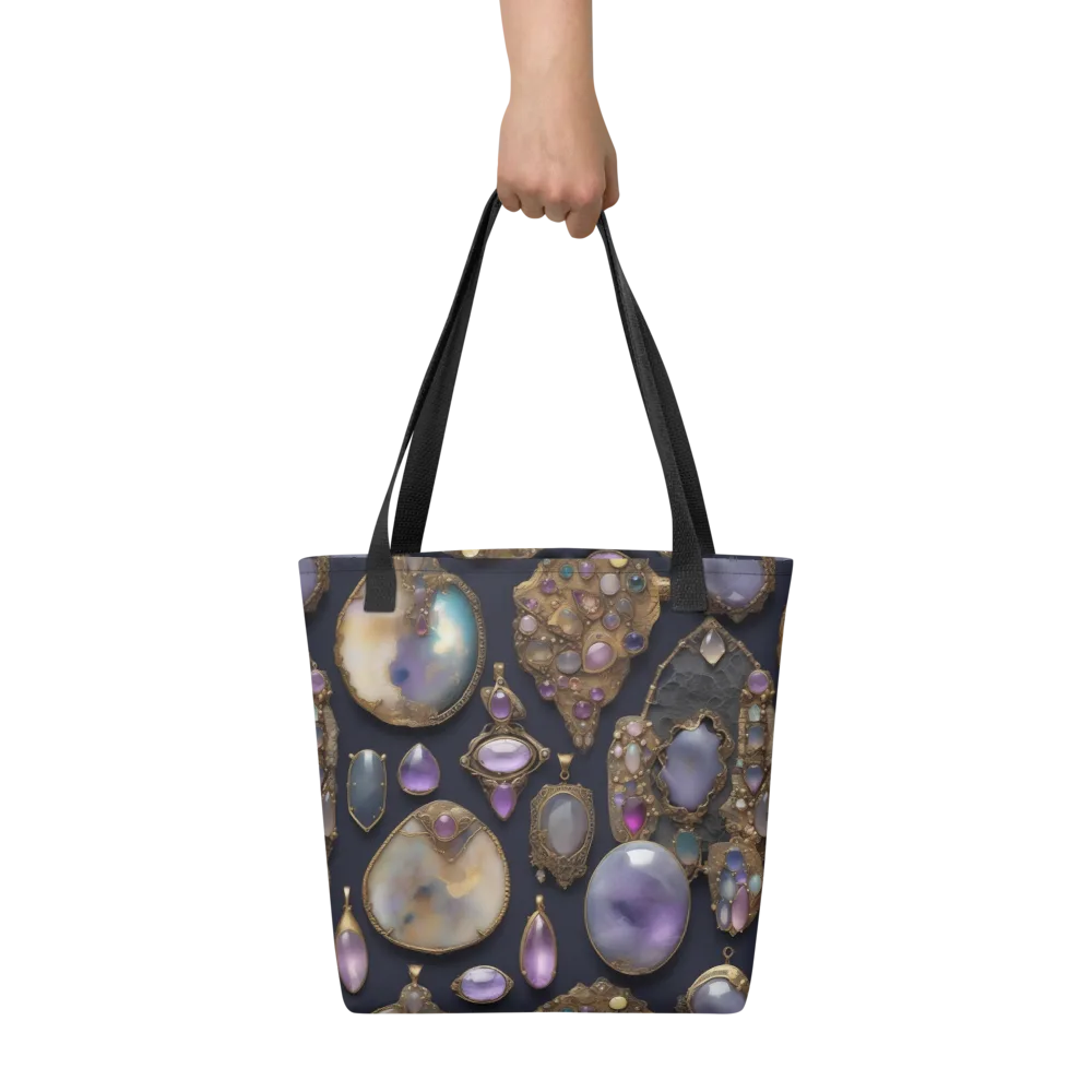 Amethyst Reliquary on Tote Bag — Front