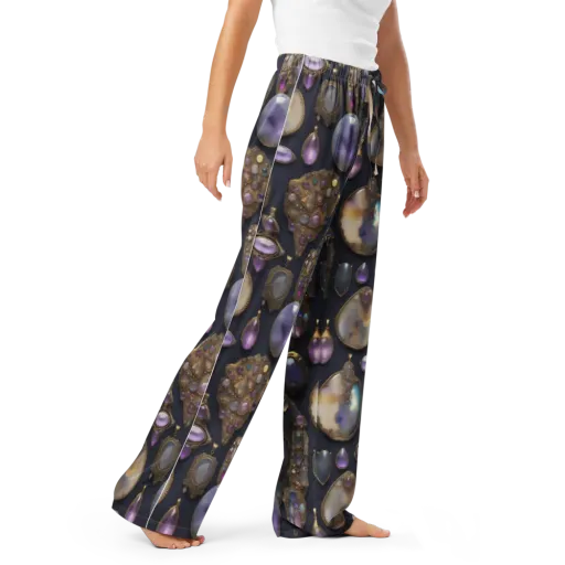 Amethyst Reliquary on a Women's Pajama Pants