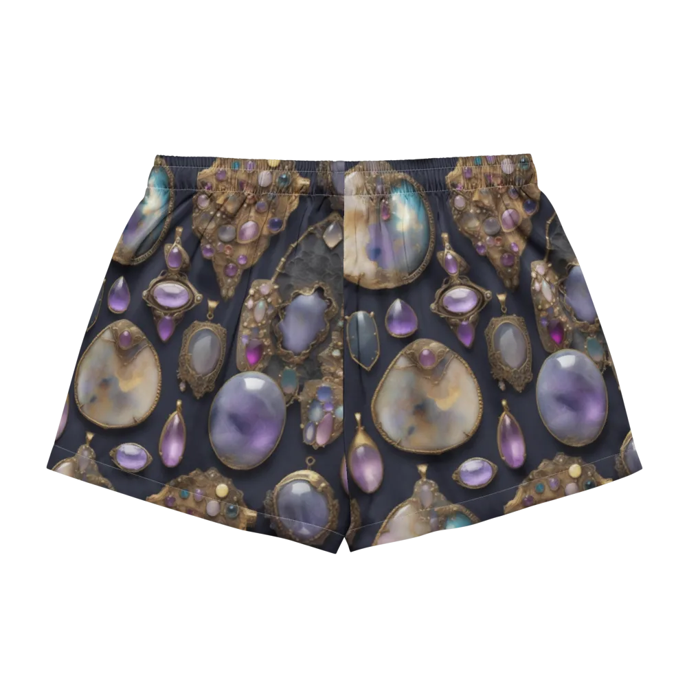Amethyst Reliquary on Women's Pajama Shorts — Back
