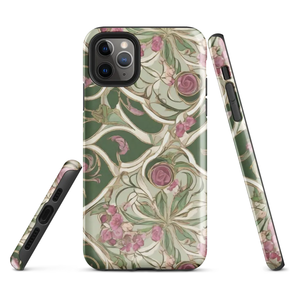 Verdant Arabesque on Tough Case for iPhone® — Front