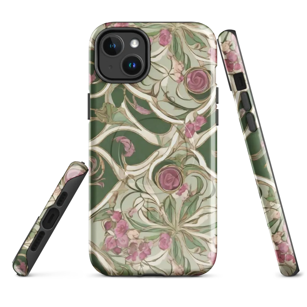 Verdant Arabesque on MagSafe Tough Case for iPhone® — Front