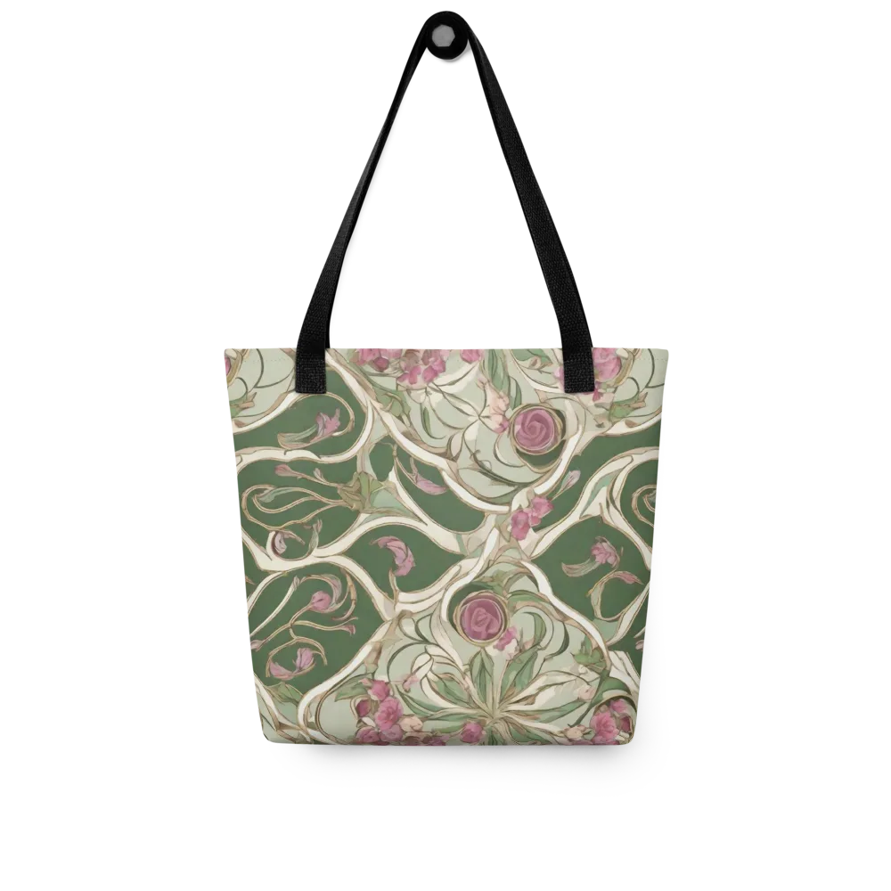 Verdant Arabesque on Tote Bag — Front