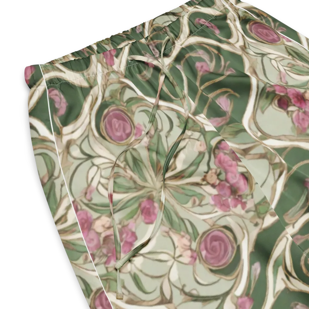 Verdant Arabesque on Women's Pajama Pants — Product details