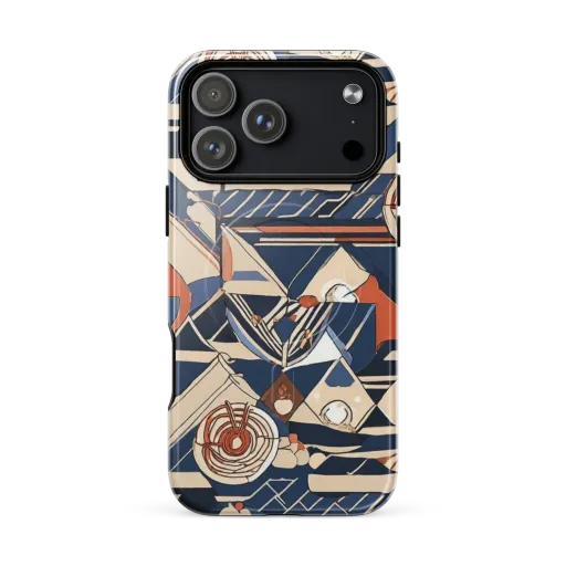Nautical Circuit on a MagSafe Tough Case for iPhone®