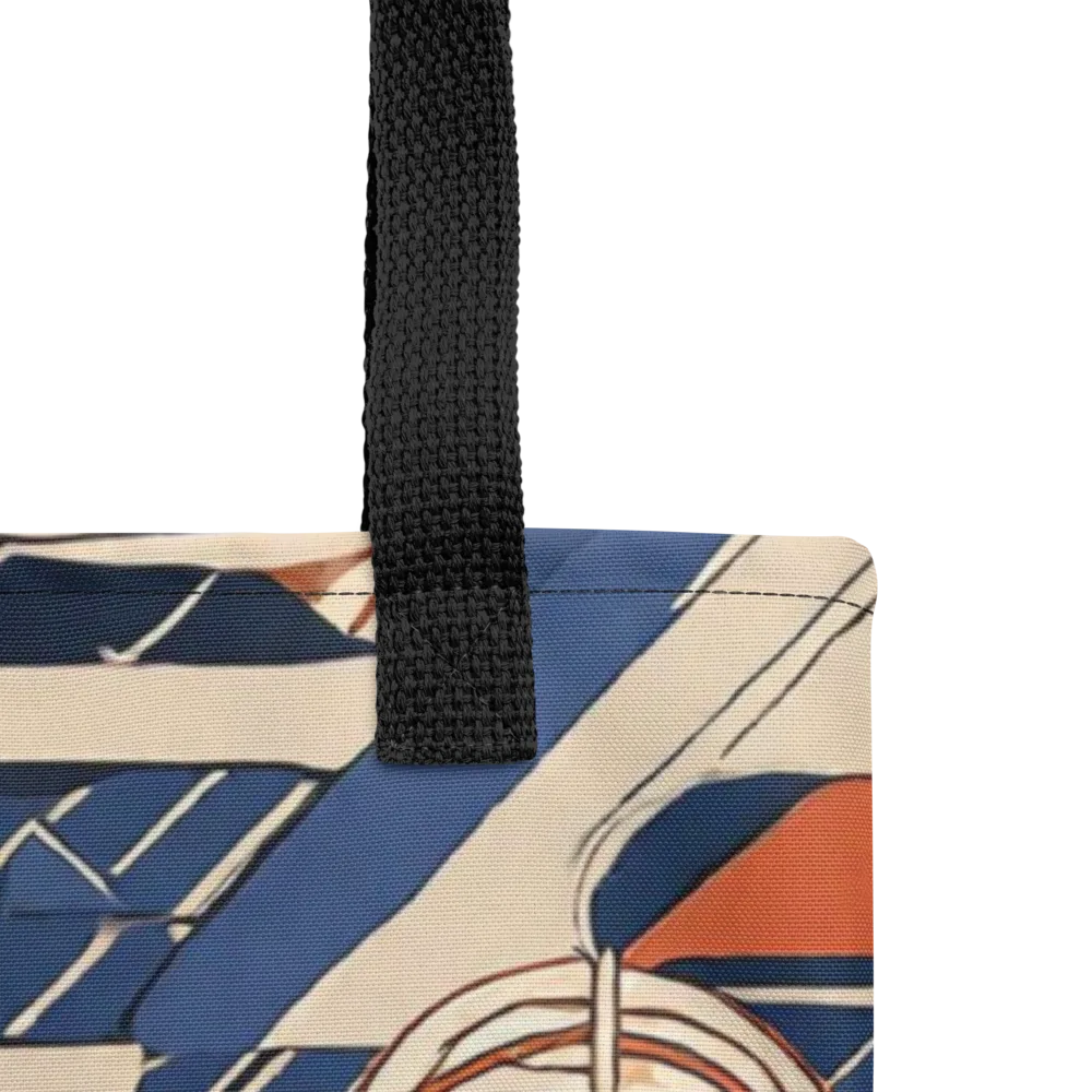 Nautical Circuit on Tote Bag — Product details
