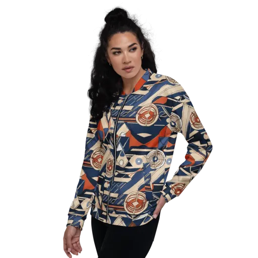 Nautical Circuit on a Bomber Jacket