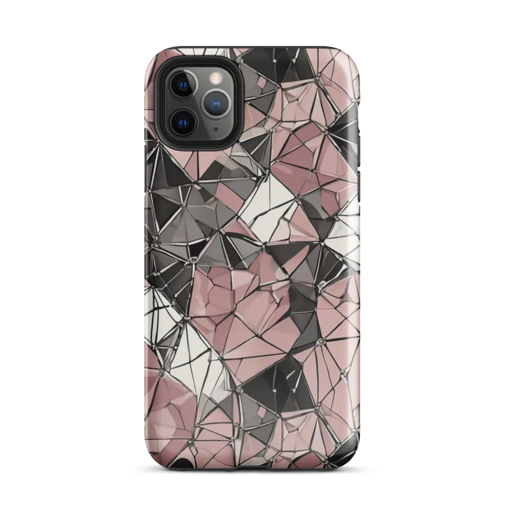 Rose Quartz Shatter on Tough Case for iPhone® — Front