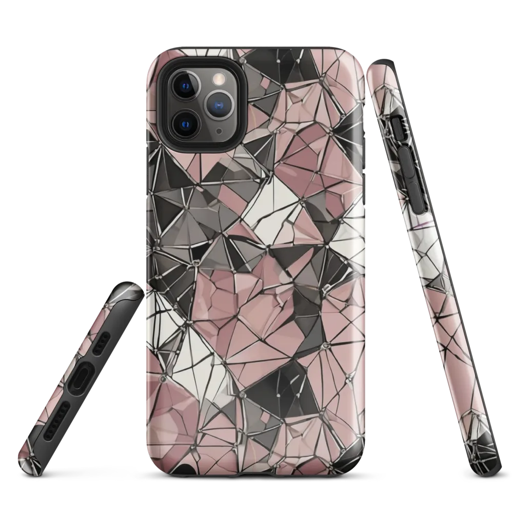 Rose Quartz Shatter on Tough Case for iPhone® — Front