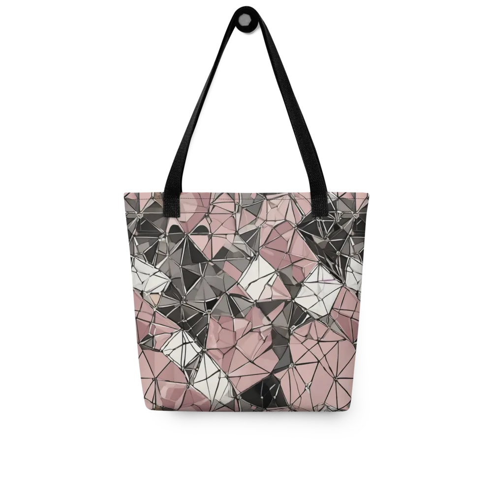Rose Quartz Shatter on Tote Bag — Front