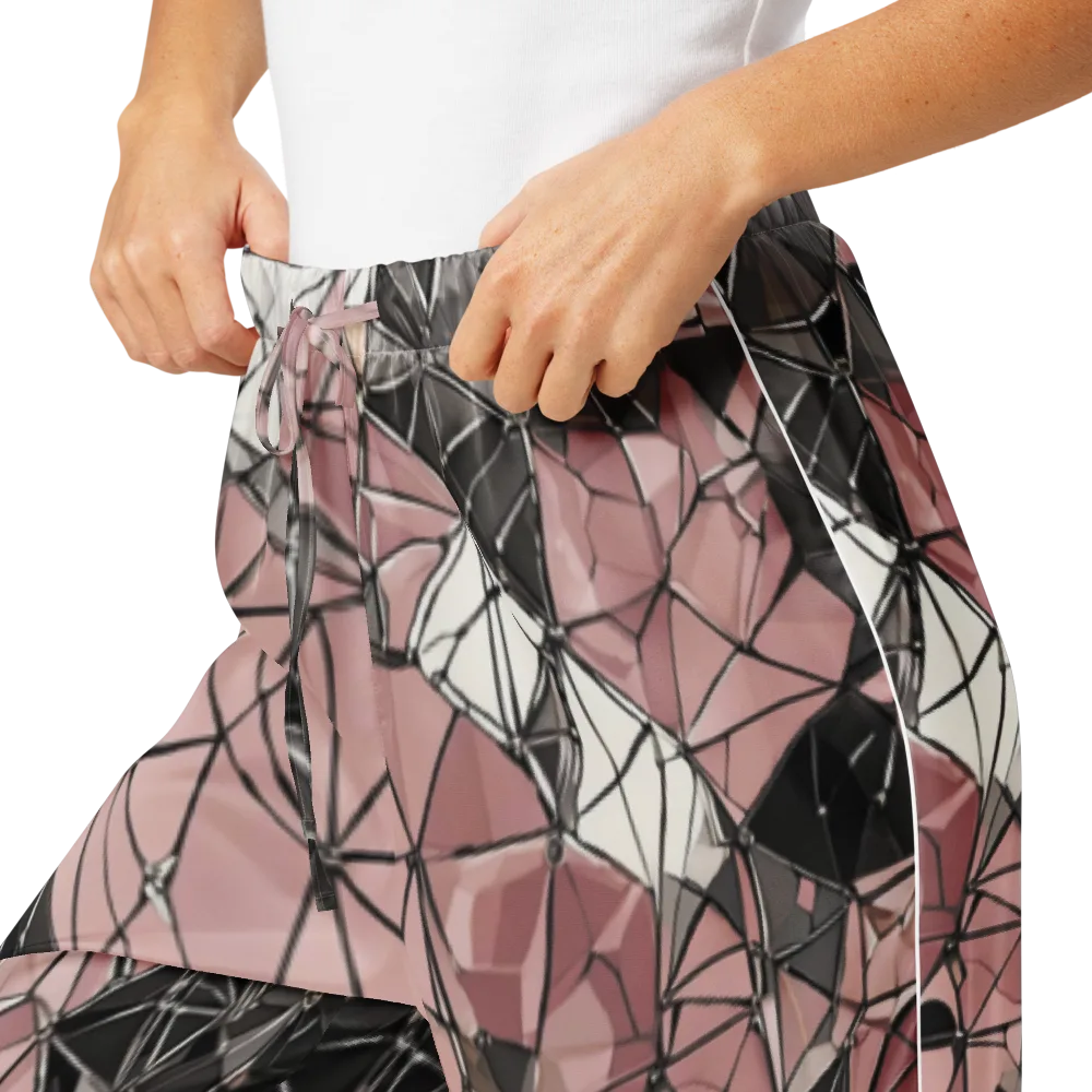 Rose Quartz Shatter on Women's Pajama Pants — Product details