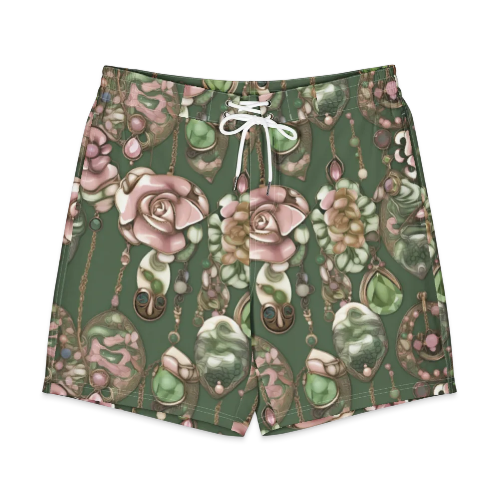Mosslight Bijou on Men's Board Shorts — Front