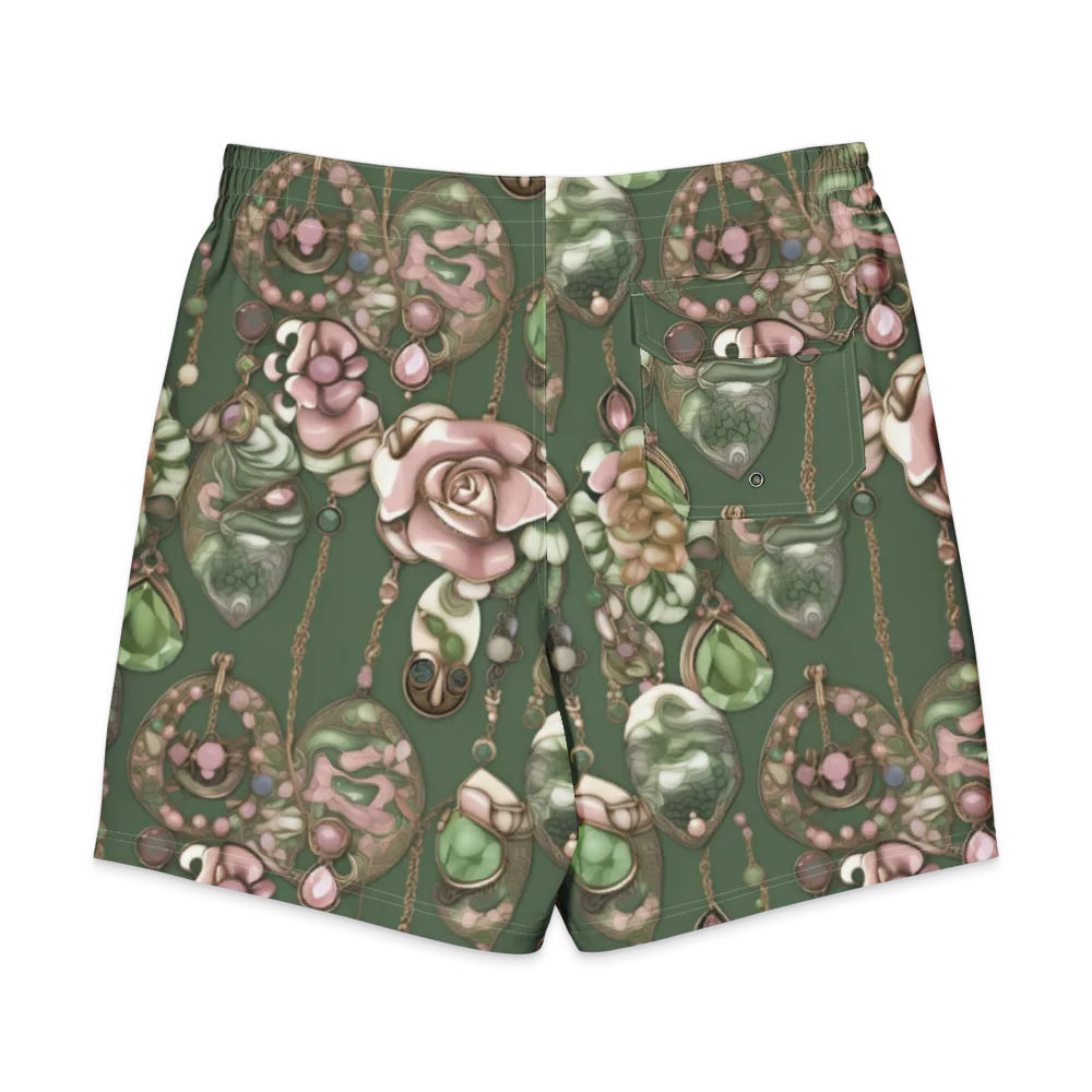 Mosslight Bijou on Men's Board Shorts — Back