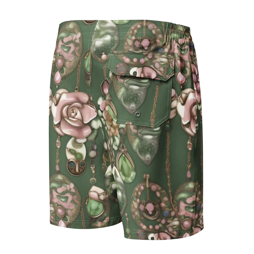 Mosslight Bijou on Men's Board Shorts — Back