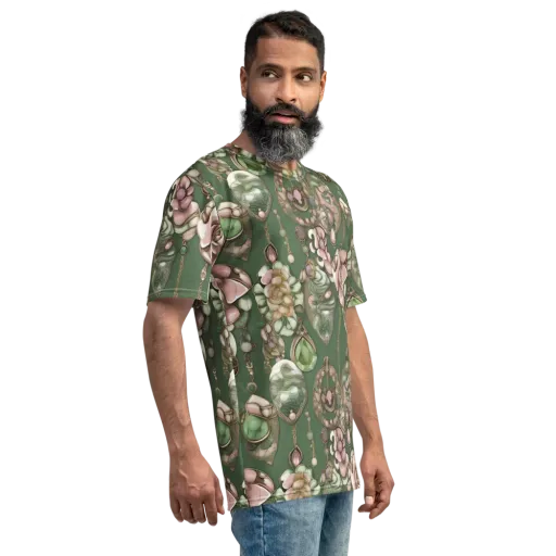 Mosslight Bijou on a Men's Crew Neck T-Shirt