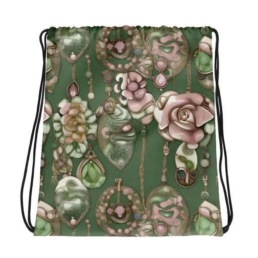 Mosslight Bijou on a Drawstring Bag