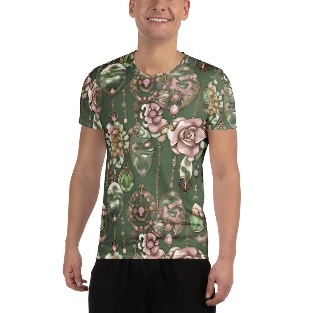 Mosslight Bijou on Men's Athletic T-Shirt — Front