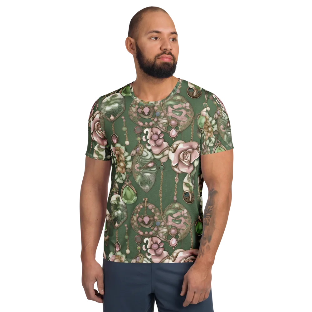Mosslight Bijou on Men's Athletic T-Shirt — Front