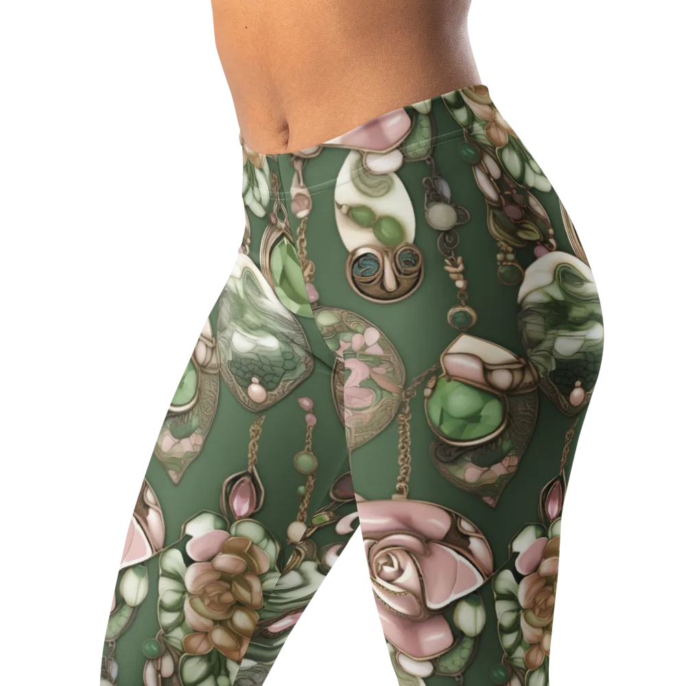 Mosslight Bijou on Leggings — Left Front