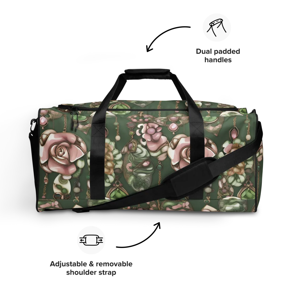 Mosslight Bijou on Duffle Bag — Front