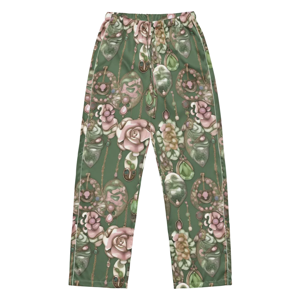 Mosslight Bijou on Women's Pajama Pants — Front