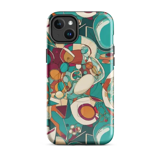 Citrus Geometry on a MagSafe Tough Case for iPhone®